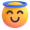 smiling face with halo emoji